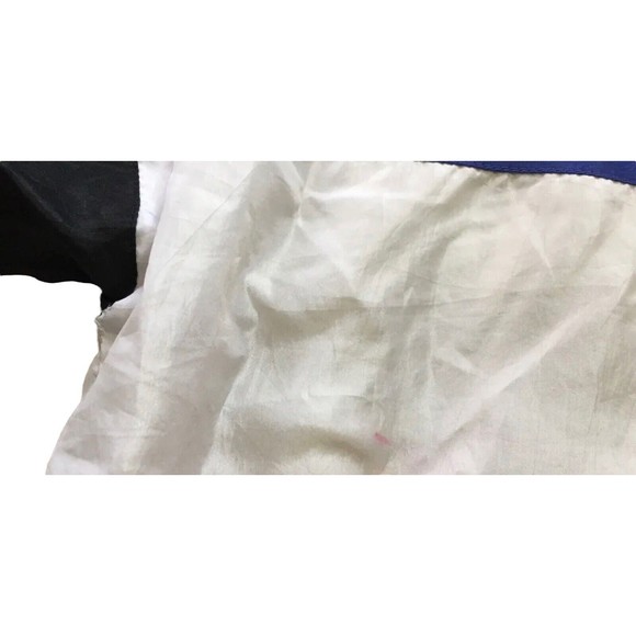 Vintage Wilson Windbreaker Jacket Womens Large L Tennis White Purple Geometric - Picture 10 of 13